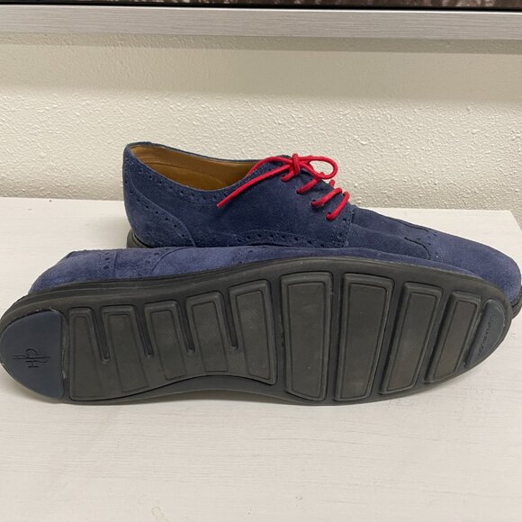 Cole Haan Blue Suede Shoes for Men - Picture 3 of 5